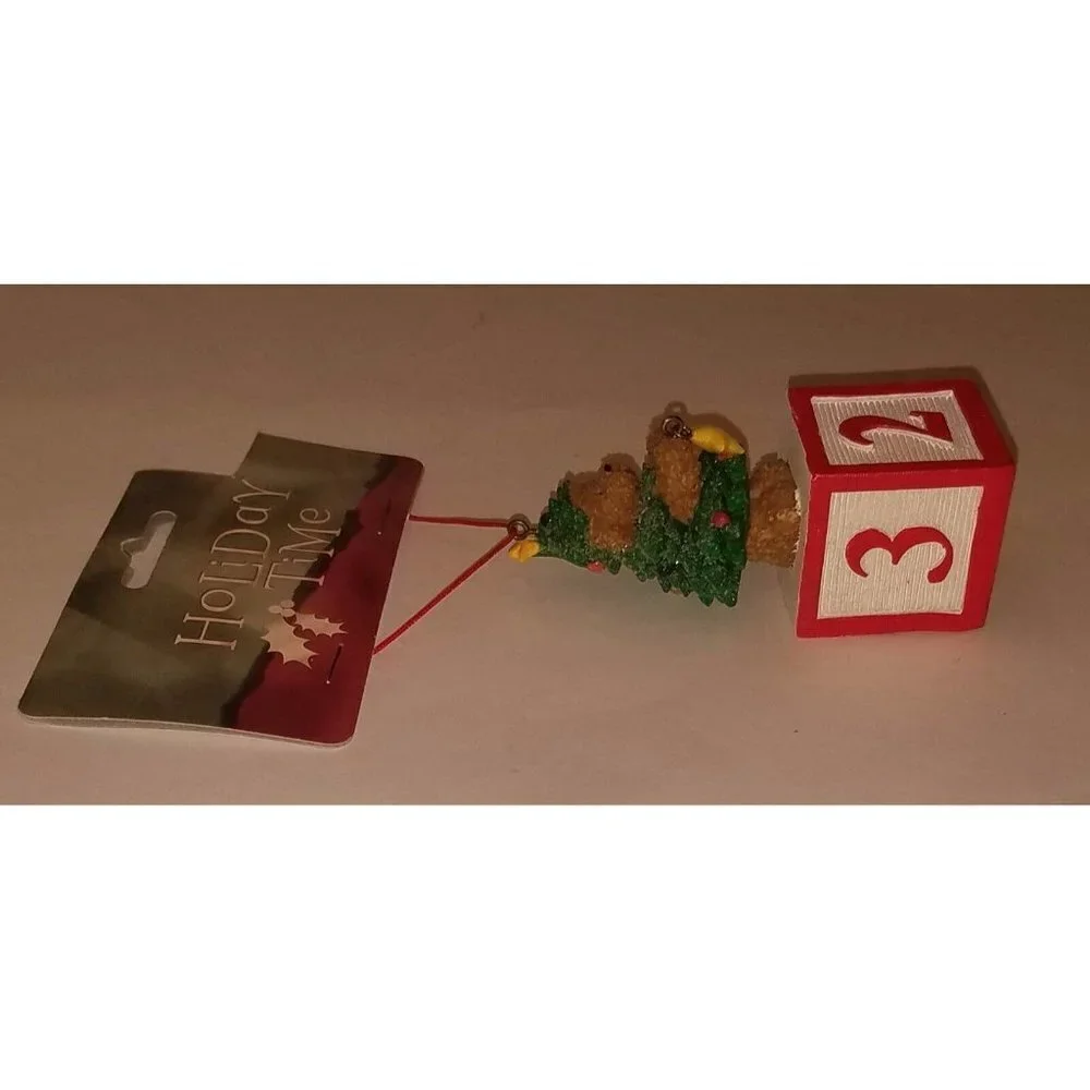 NEW Teddy Bear Christmas Tree Building Block 4